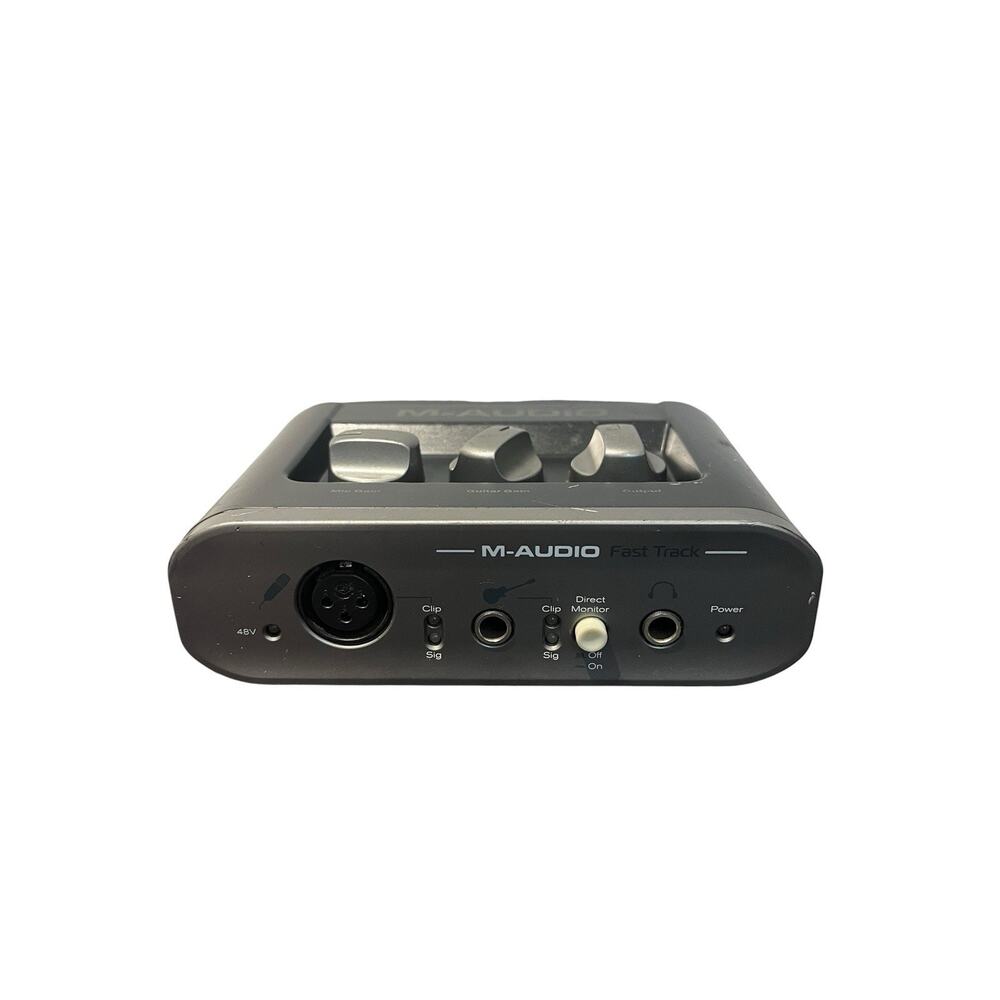 M-Audio Fast Track Avid USB Music Recording Studio Interface Guitar & Vocal